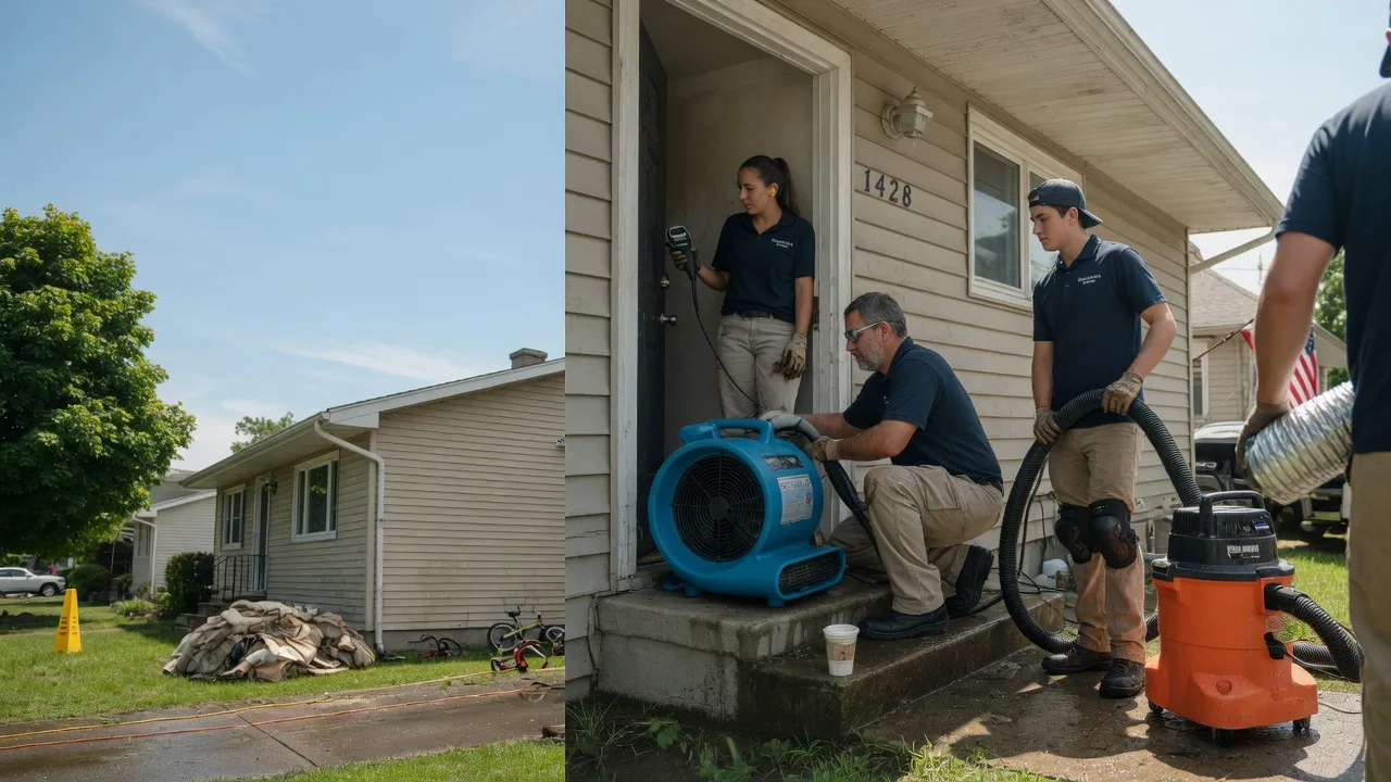 Water Damage Restoration in Farmersburg, IN near me
